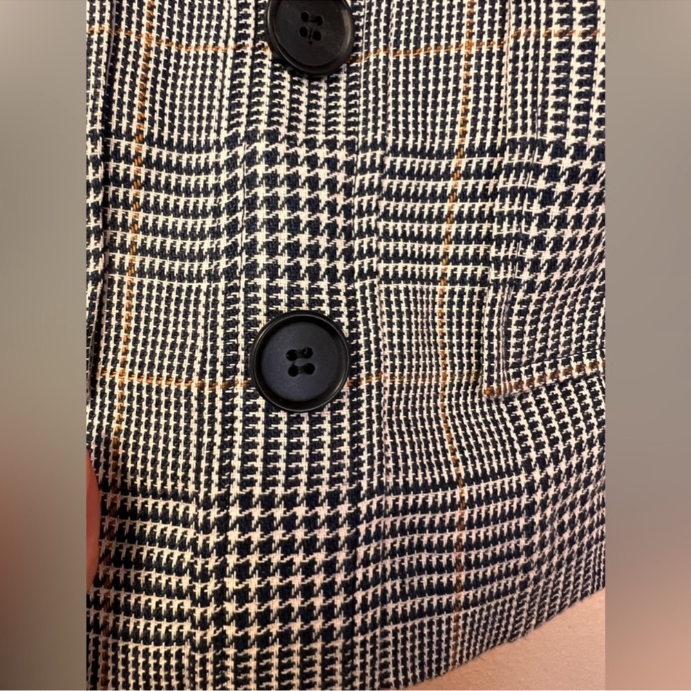Veronica Beard Mini Houndstooth Button Pocket Min… - image 5